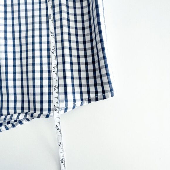 Hollister California Mens Casual Button Down Long Sleeve Check Blue Medium - Picture 6 of 8